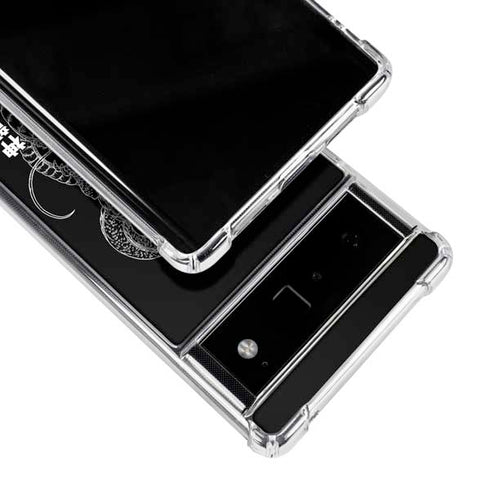 Dragon Ball Z Negative Shenron Google Pixel 6 Clear Case